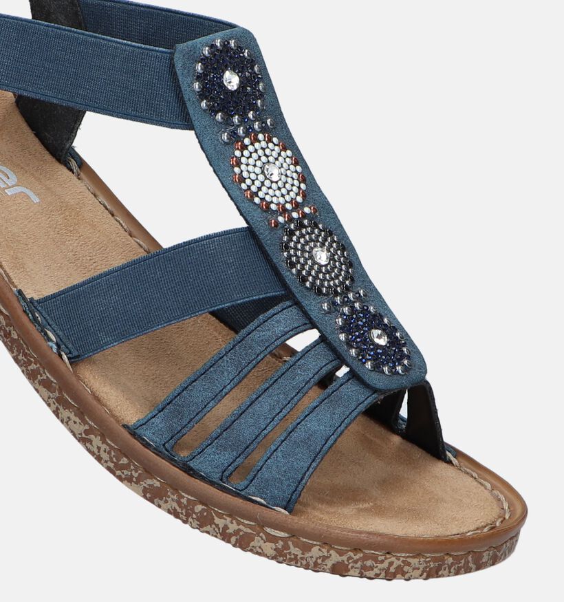 Rieker Blauwe Sandalen voor dames (339076)