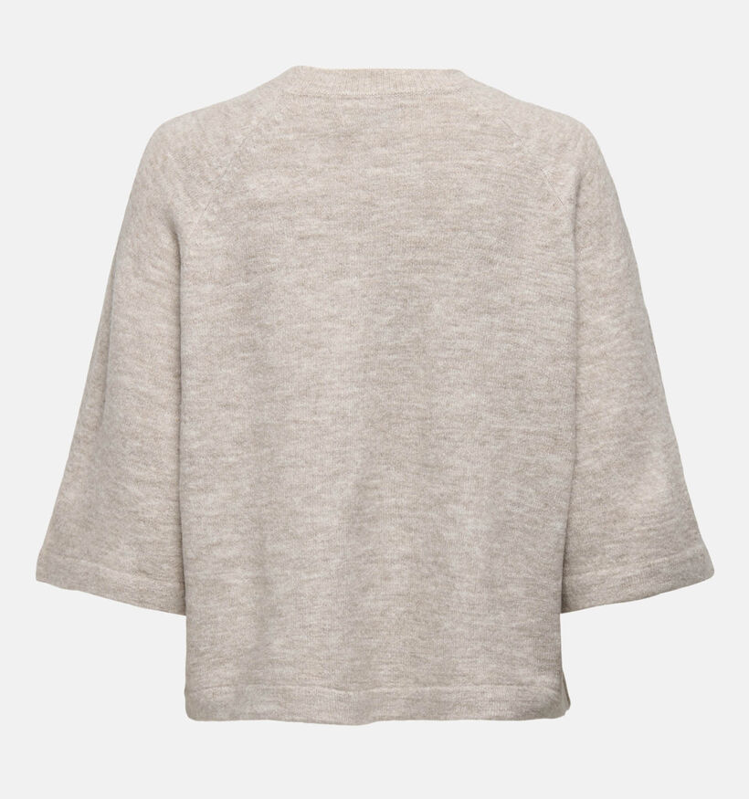 ONLY Carmakoma Carsimoni Pull en Beige pour femmes (374862)