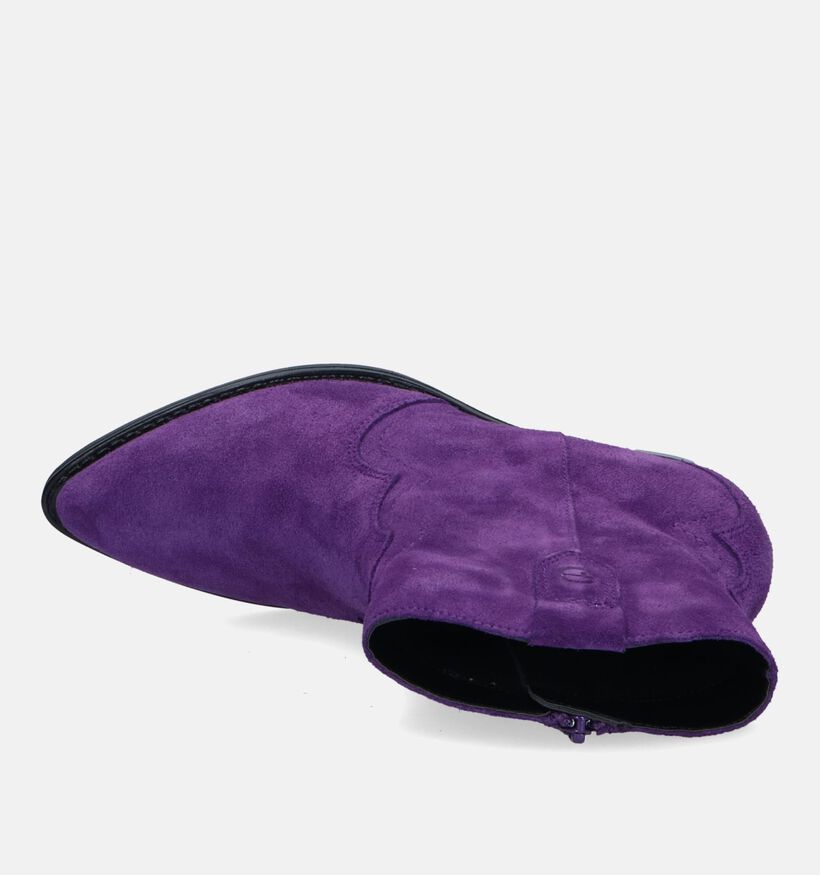 Tamaris Santiags en Violet foncé pour femmes (333103)