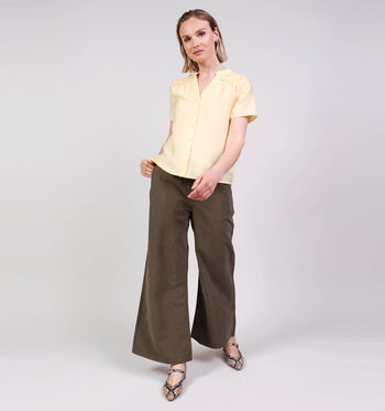 Vero Moda T-shirts Geel