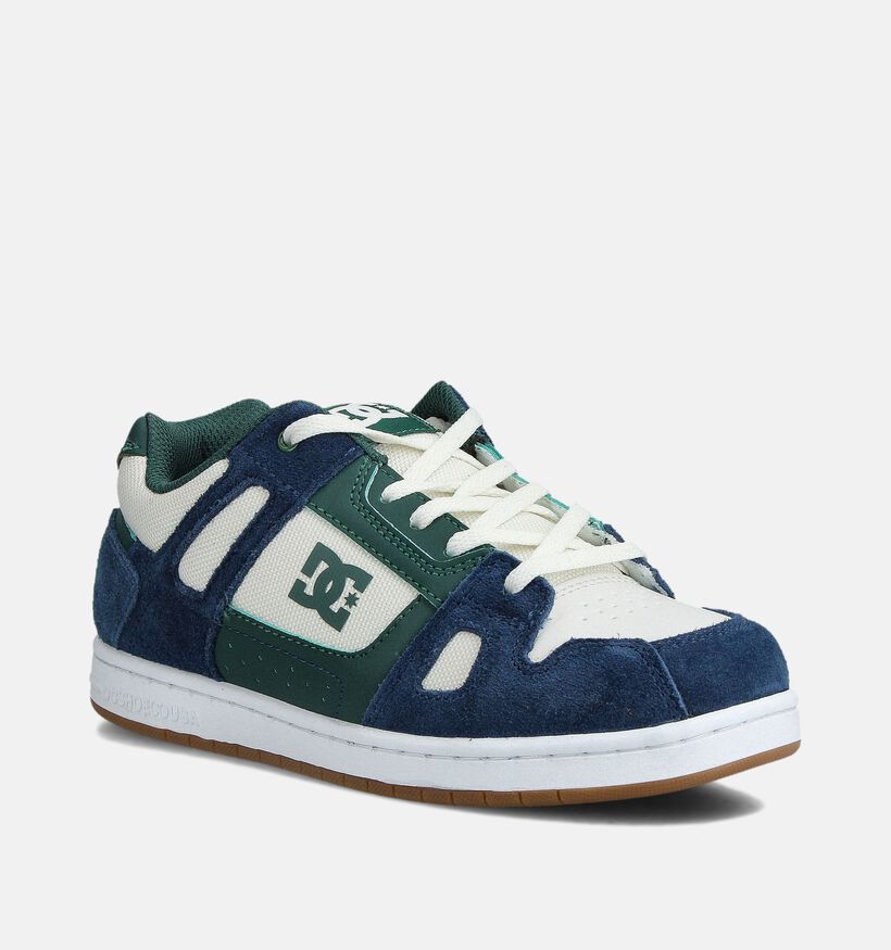 DC Shoes Stag Youth Baskets basses en Bleu pour garçons (360793)