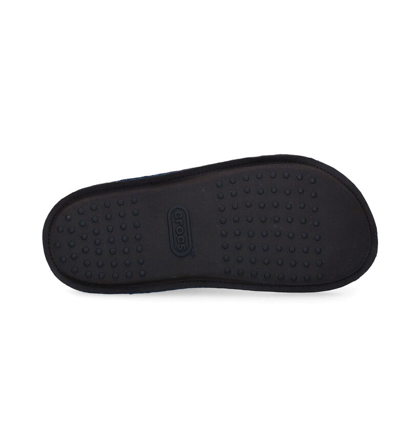 Crocs Classic Slipper Zwarte Pantoffels in stof (298344)