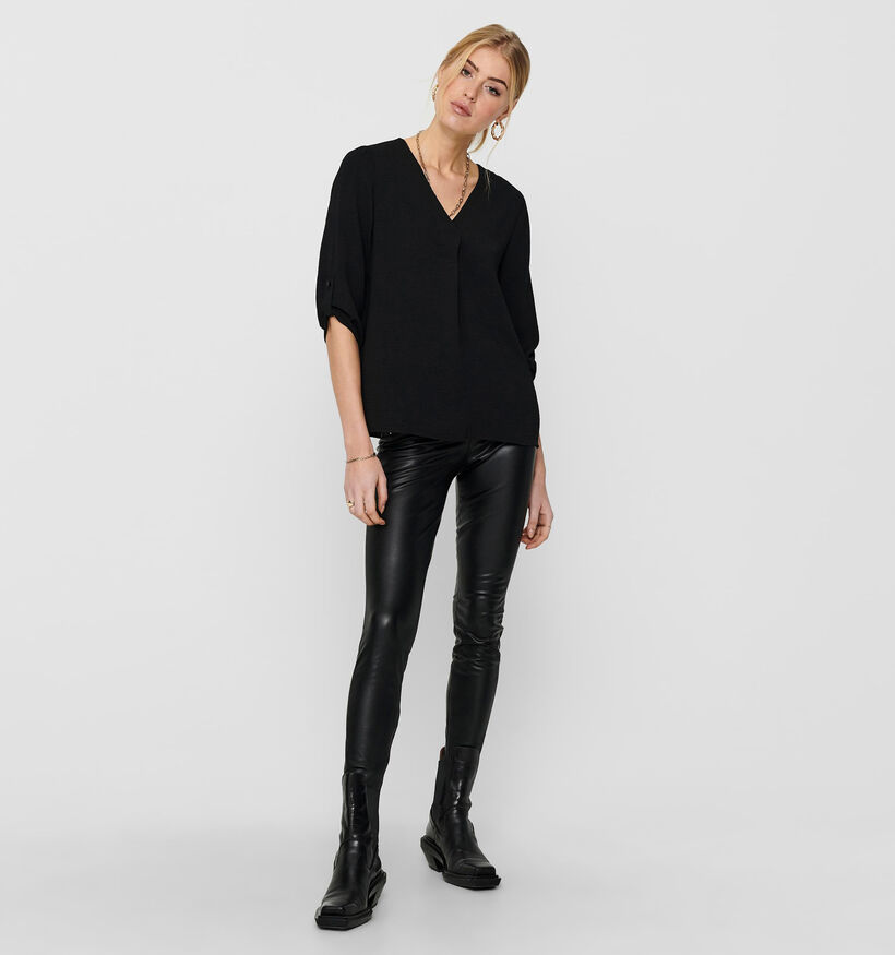 JDY Divya Blouse en Noir pour femmes (337688)