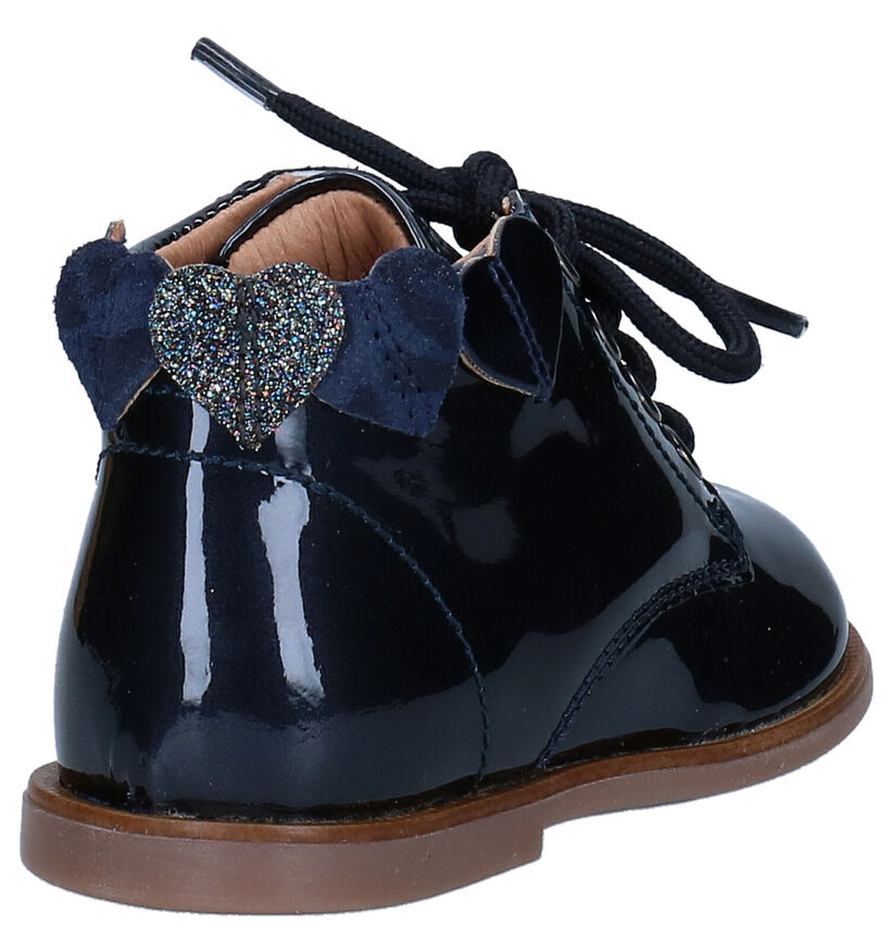 Romagnoli Chaussures pour bébé  en Bleu foncé en verni (281511)