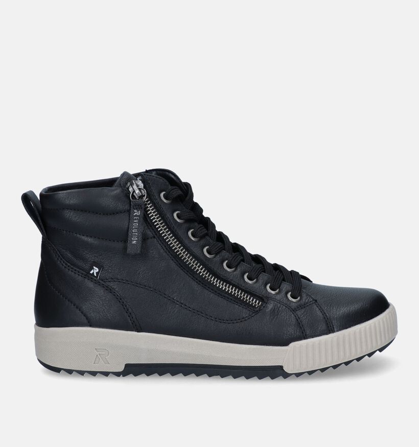 Rieker R-Evolution Baskets en Noir pour femmes (333074) - pour semelles orthopédiques