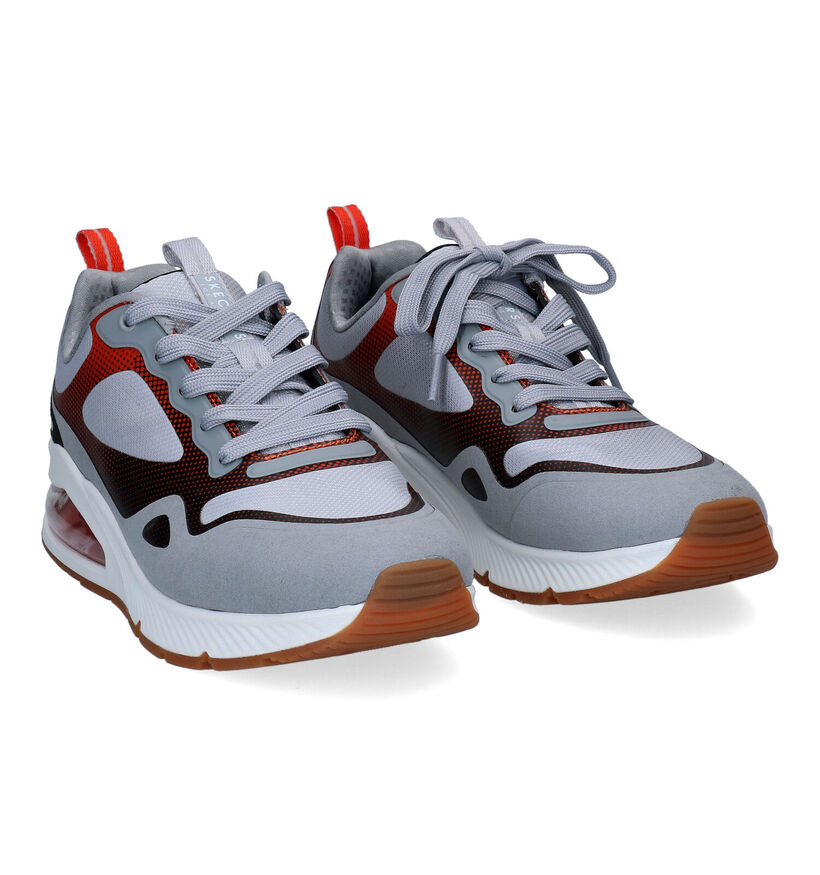 Skechers Uno 2 Karma Grijze Sneakers voor heren (301277) - geschikt voor steunzolen