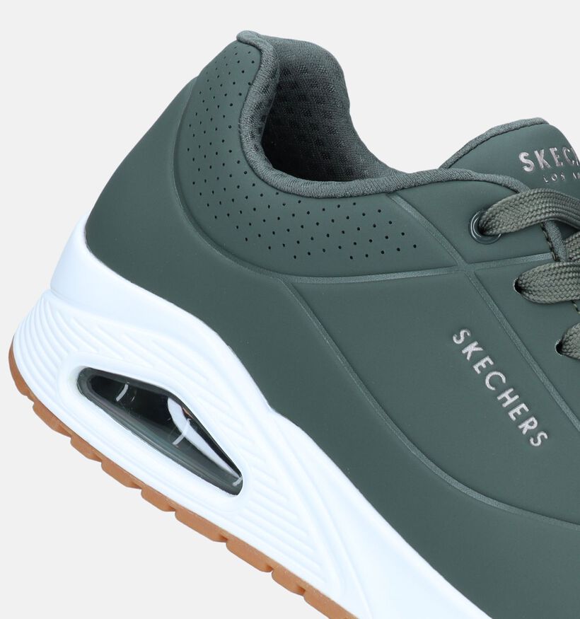 Skechers Uno Stand On Air Baskets en Noir pour hommes (350318) - pour semelles orthopédiques