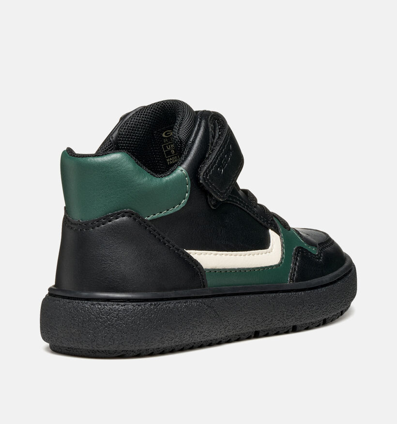 Geox Theleven Chaussures hautes en Noir pour garçons (361934) - pour semelles orthopédiques