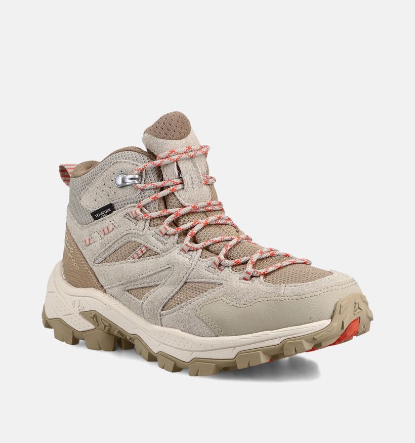 Jack Wolfskin Vojo Tour Texapore Mid Beige Wandelschoenen voor dames (371964) - geschikt voor steunzolen