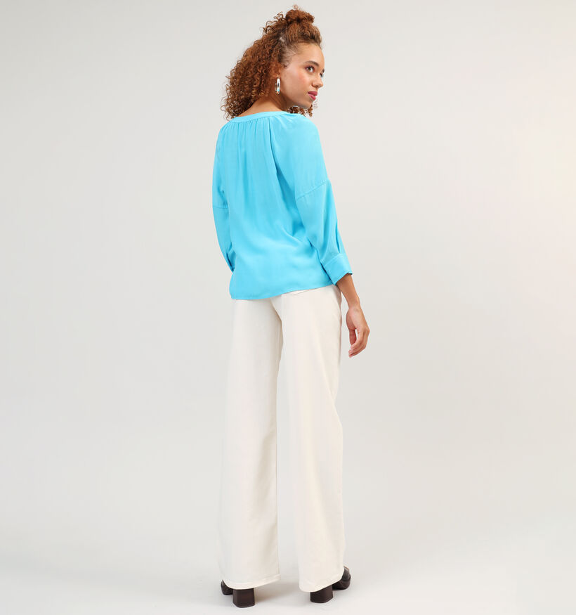 comma Turquoise Blouse (327319)