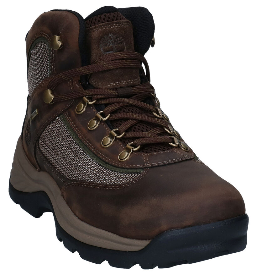 Timberland Plymouth Bruine Wandelschoenen in stof (294321)