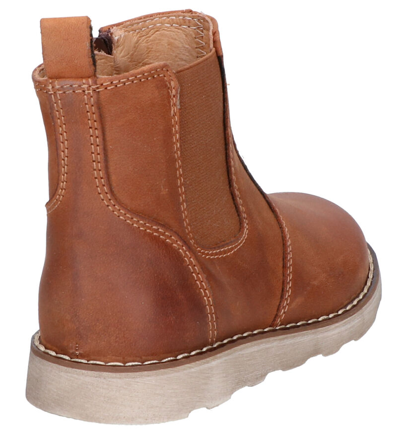 Lunella Cognac Boots in leer (258997)