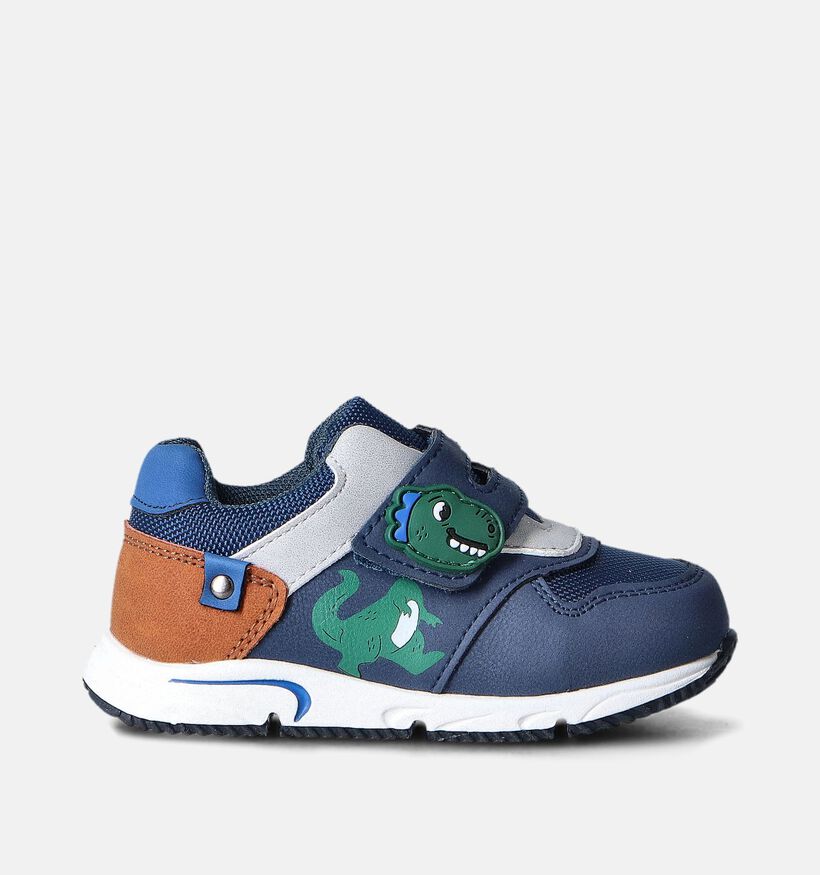 Milo & Mila Dino Chaussures pour bébé  en Bleu pour filles, garçons (354451)