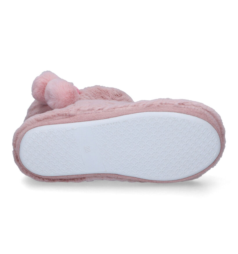 Torfs Roze Hoge pantoffels voor dames (315859)