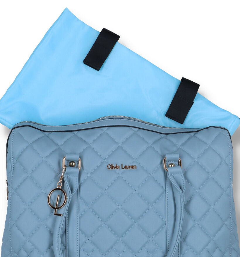 Olivia Lauren Bleu Sky Sac à roulettes en Bleu en simili cuir (333982)