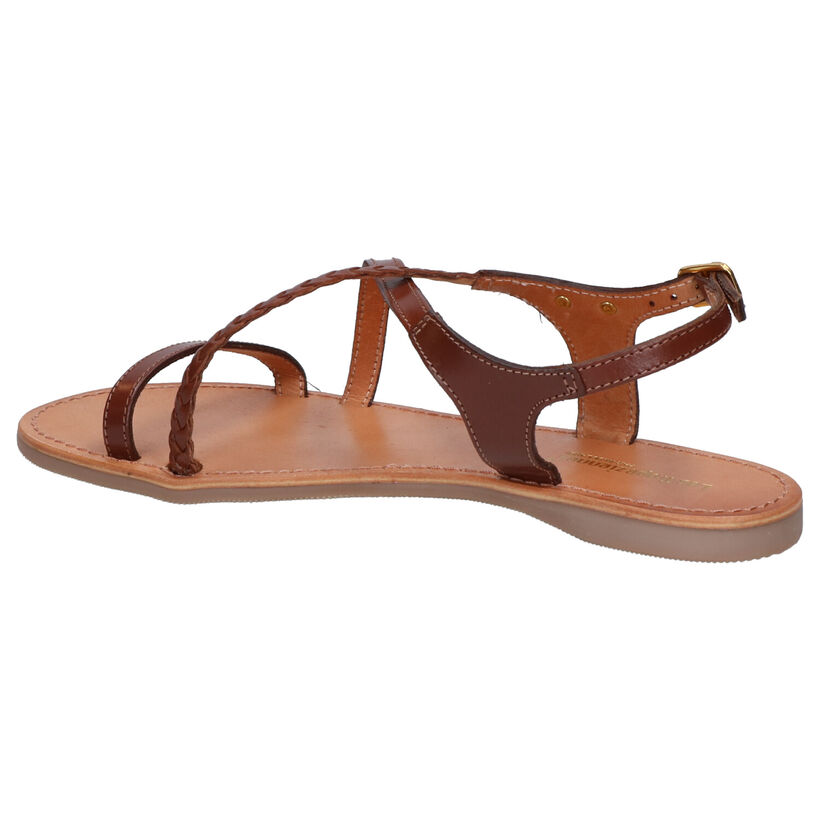 Les Tropeziennes Hanano Bronzen Sandalen in leer (274934)