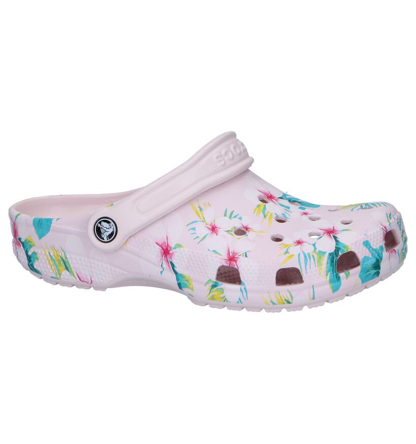 Crocs Classic Nu-pieds en Rose en synthétique (244748)