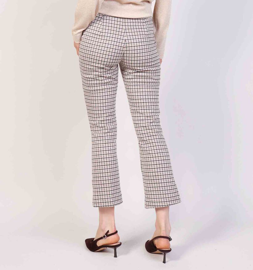 comma Donkerbeige Geklede Broek comma Donkerbeige Geklede Broek voor dames (364798)