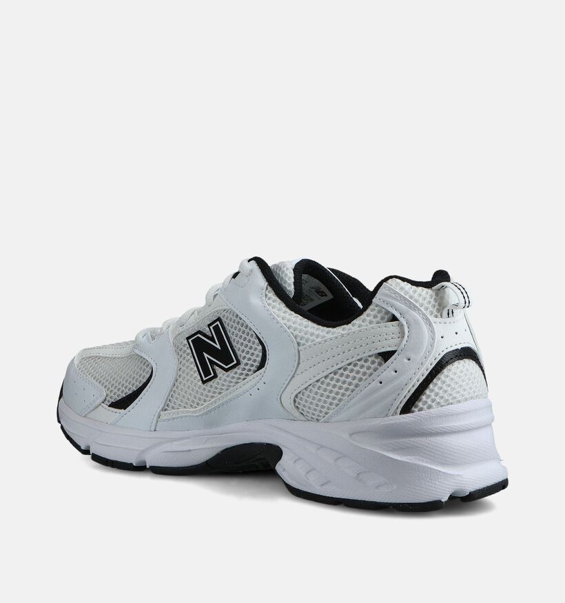 New Balance 530 Baskets en Noir New Balance 530 Baskets en Blanc pour hommes (366256) - pour semelles orthopédiques