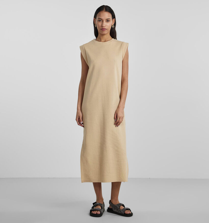 Pieces Chilli Beige Maxi Jurk voor dames (323759)