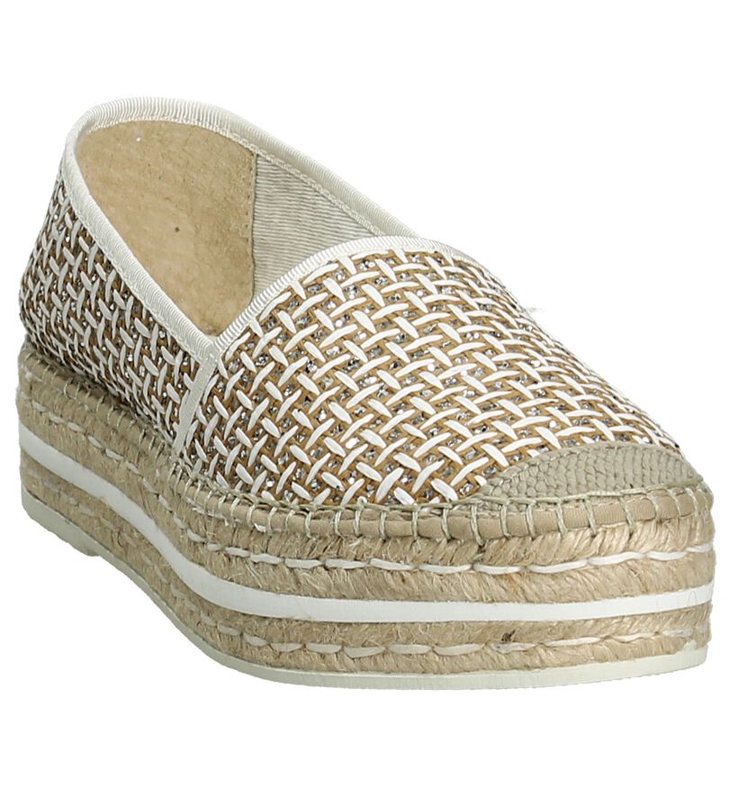 Vidorreta Espadrilles en Blanc en textile (194987)