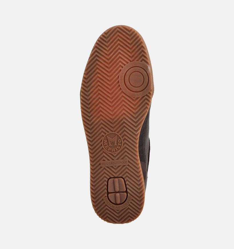 Mephisto Endrik Nevada Bruine Rits-veterschoenen voor heren (362828) - geschikt voor steunzolen