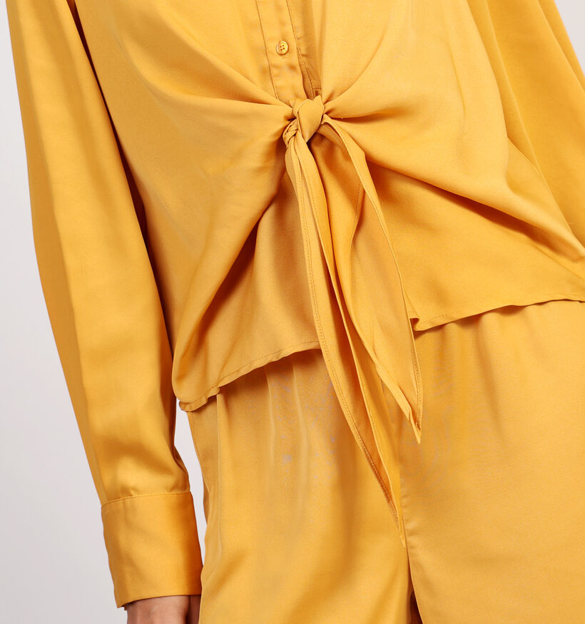 Vero Moda Leo Satin Blouse met Knoop voor dames (365930)