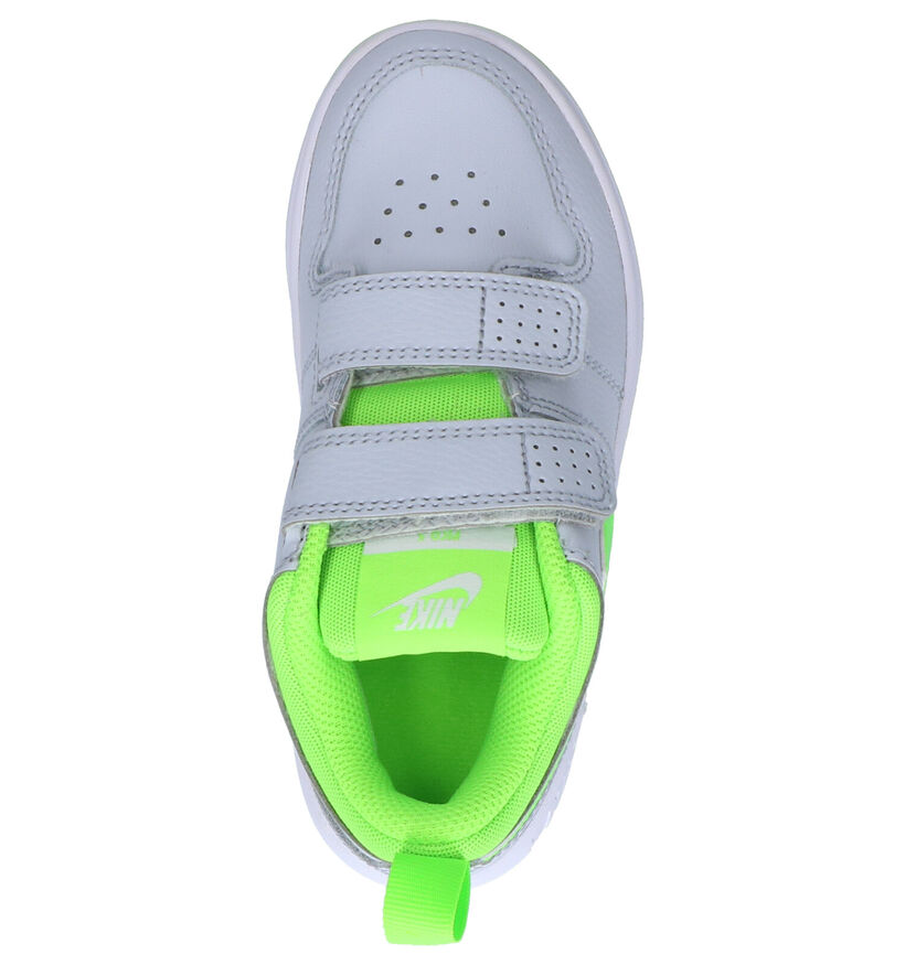 Nike Pico 5 Baskets en Blanc en cuir (254092)