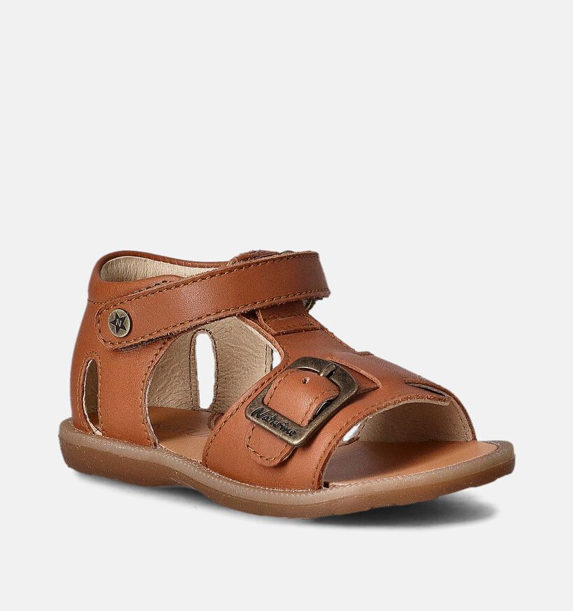 Naturino Quarzo Cognac Sandalen voor jongens, meisjes (356475)