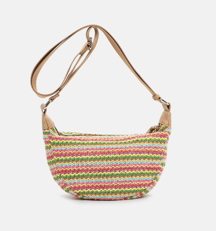 Emily & Noah Rue Roze Gestreepte Crossbodytas voor dames (371498)