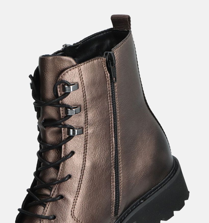 Remonte Boots à lacets en Noir Remonte Boots à lacets en Marron pour femmes (363581) - pour semelles orthopédiques