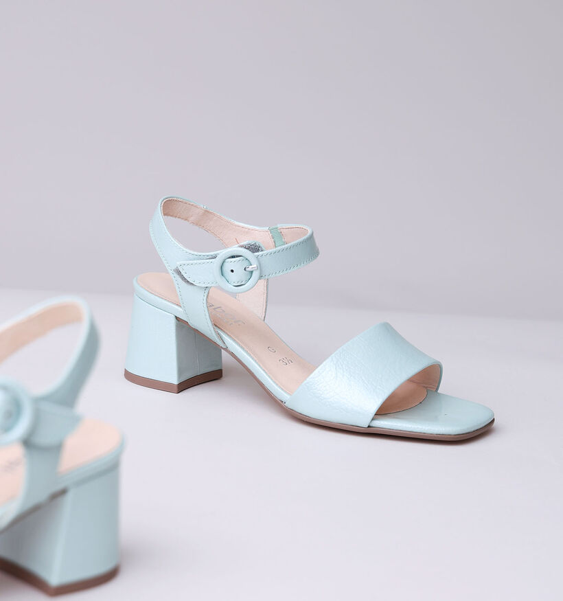 Gabor Groene Sandalen Met Blokhak voor dames (339364)