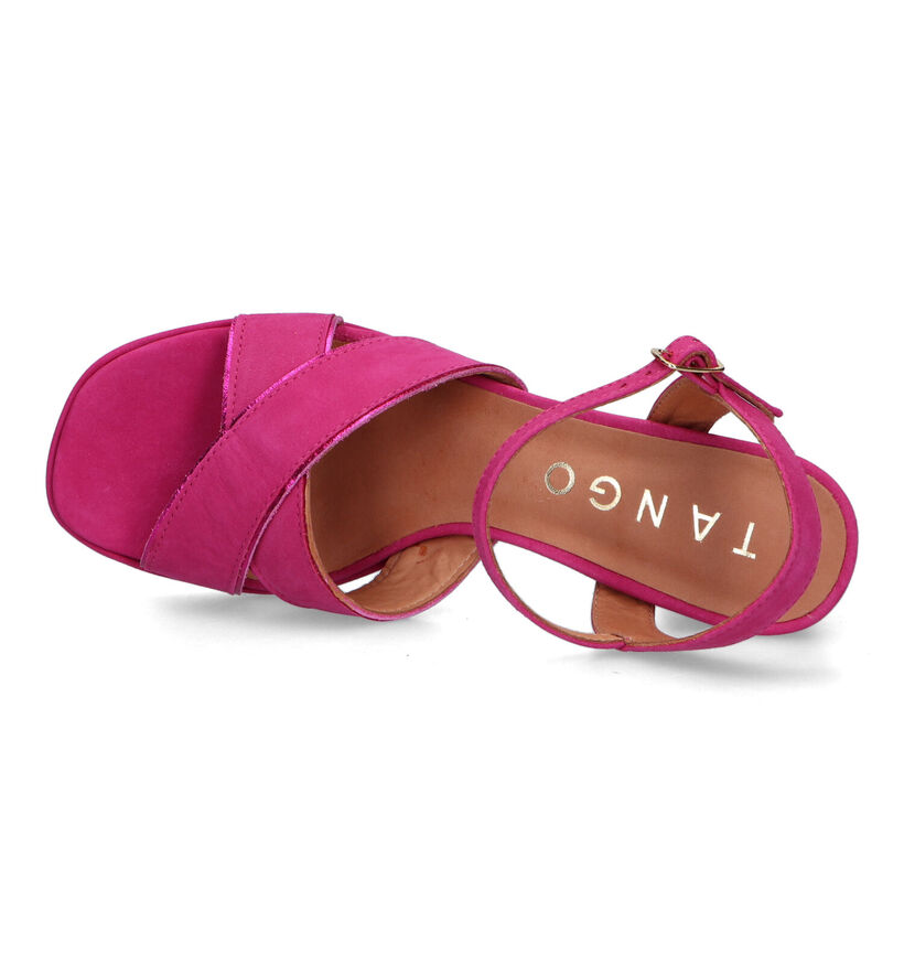 Tango Isla Sandales en Fuchsia pour femmes (322579)