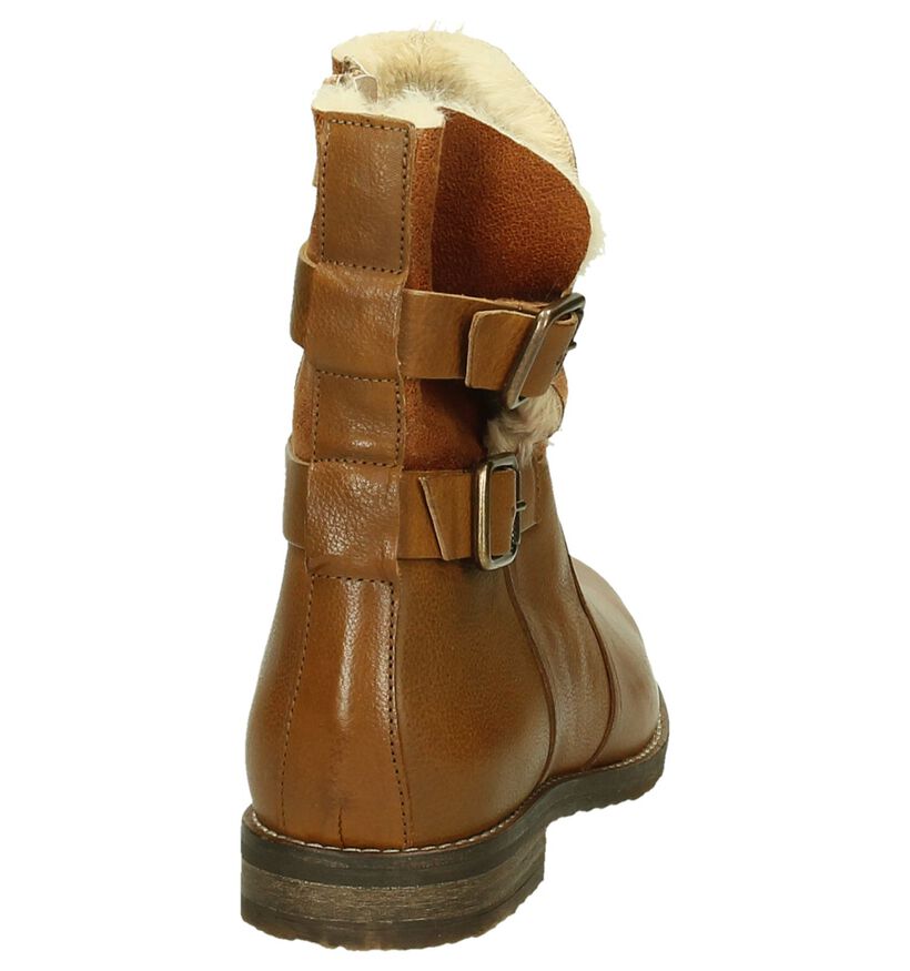River Woods Bottes basses en Cognac en cuir (204699)