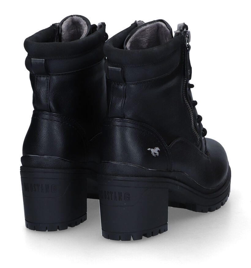 Mustang Boots à lacets en Marron pour femmes (313791)