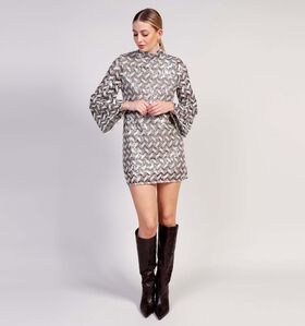 Orfeo Lark Donkerbeige Kleedje voor dames (365791)