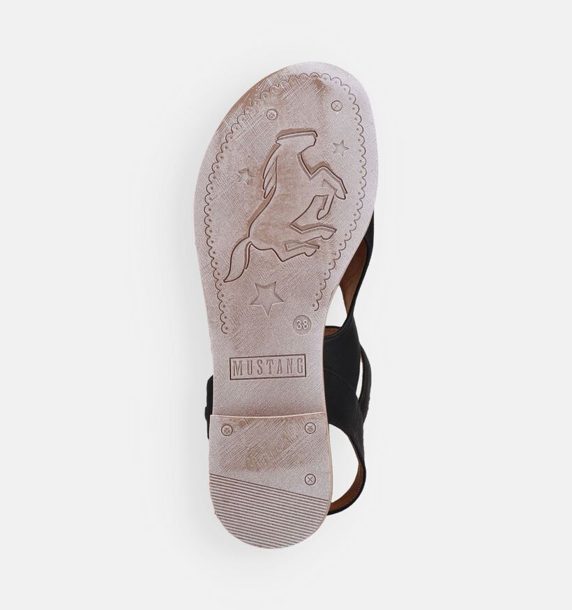 Mustang Zwarte Sandalen voor dames (372122)