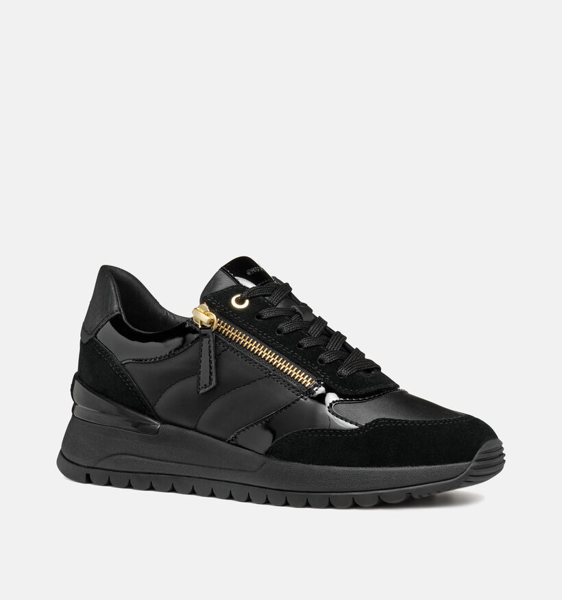 Geox Desya Baskets en Noir pour femmes (344233) - pour semelles orthopédiques