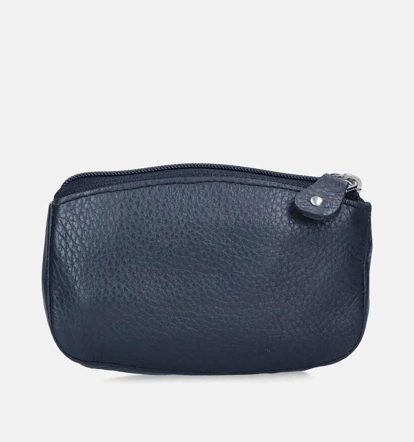 Crinkles Porte-monnaie en Bleu fonc&eacute; pour femmes, hommes (373825)