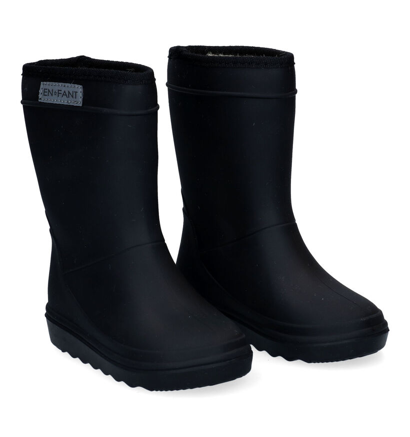 Enfant Bottes de pluie en Bleu foncé pour garçons (312734)