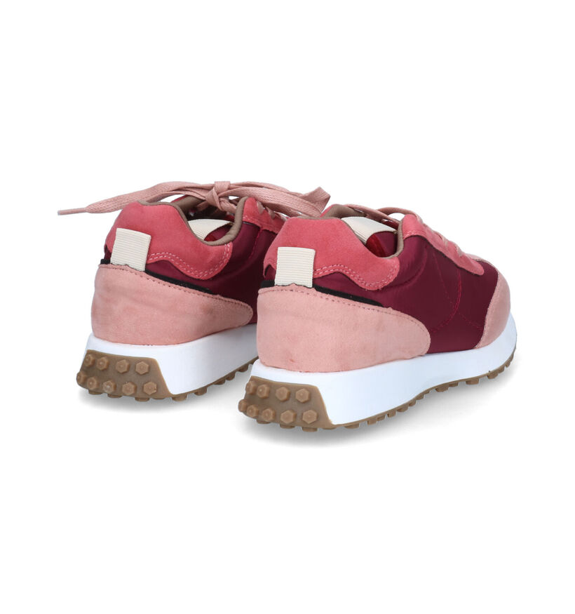 Milo & Mila Bordeaux Sneakers voor meisjes (318687) - geschikt voor steunzolen