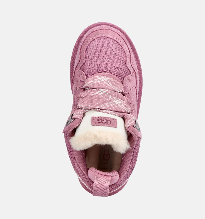 UGG Lowmel Dusty Orchid Baskets en Rose pour filles (378071)