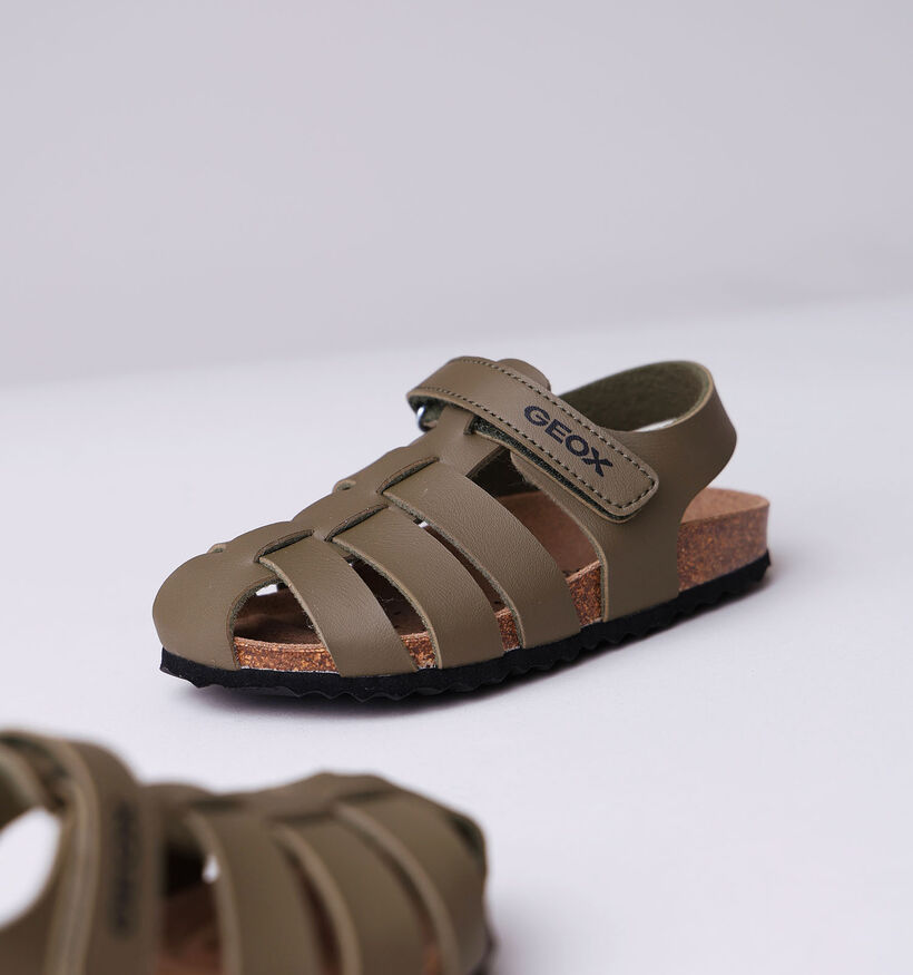 Geox Ghita Kaki Sandalen voor jongens (337615)