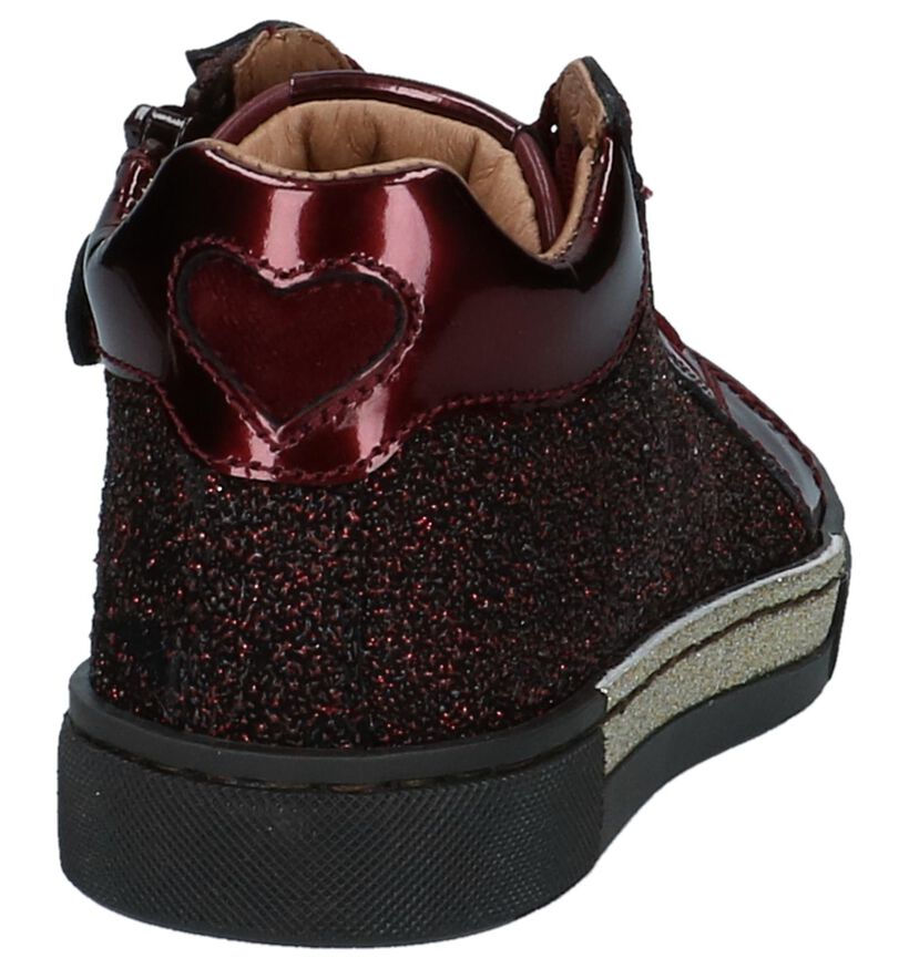 Romagnoli Chaussures hautes en Bordeaux en cuir (230205)