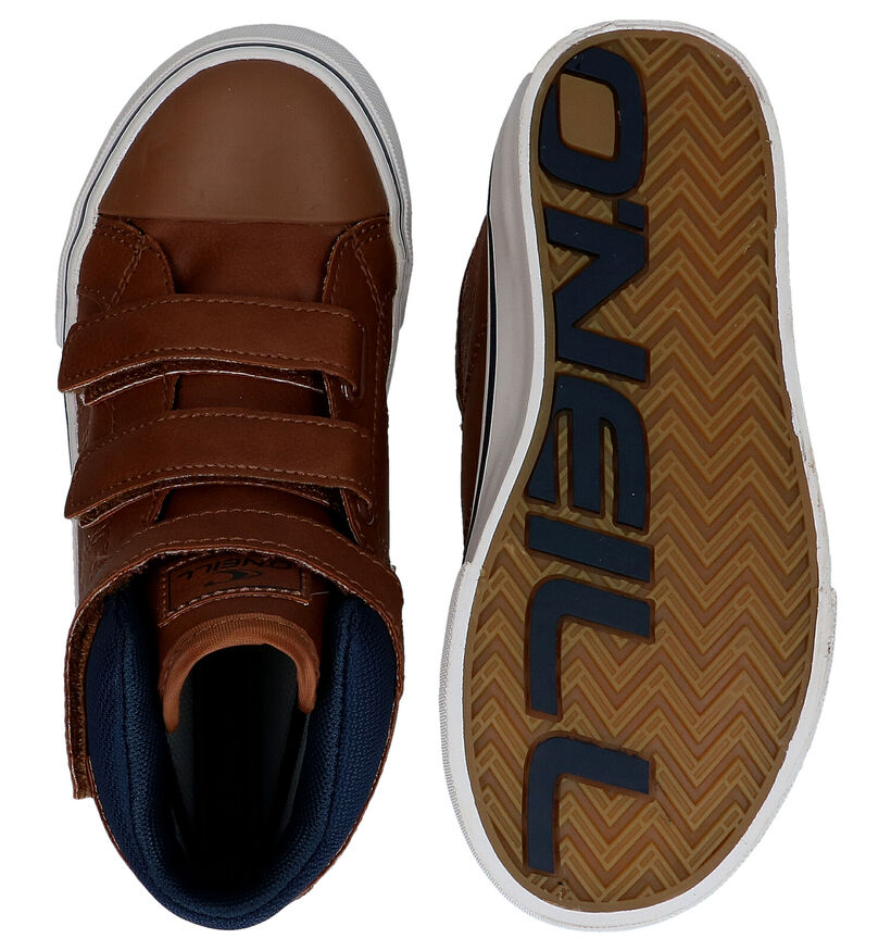 O'Neill Haiku Mid Velcro JR Cognac Bottines in kunstleer (279677)
