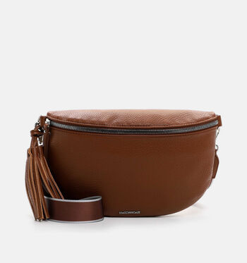 Emily & Noah Crossbody tassen Zwart/Cognac/Bordeaux/Groen