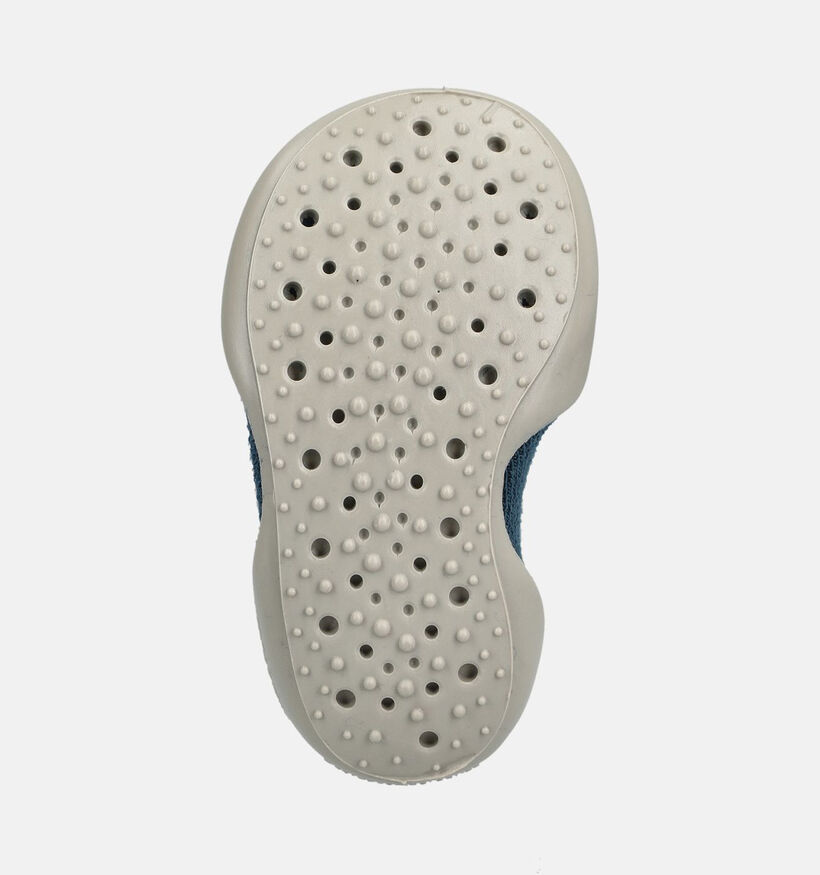 Coll&eacute;gien Pantoufles en Bleu pour gar&ccedil;ons (382078)
