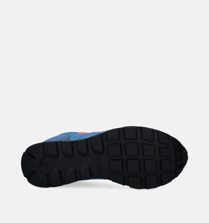 Sun 68 Tom Solid Blauwe Sneakers voor heren (337131) - geschikt voor steunzolen