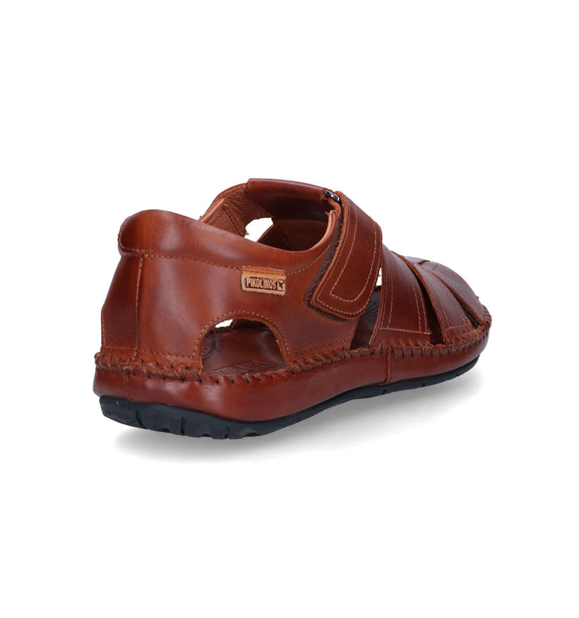 Pikolinos Tarifa Chaussures à enfiler en Cognac pour hommes (323363)