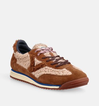 Victoria Low Lage schoenen Beige/Groen